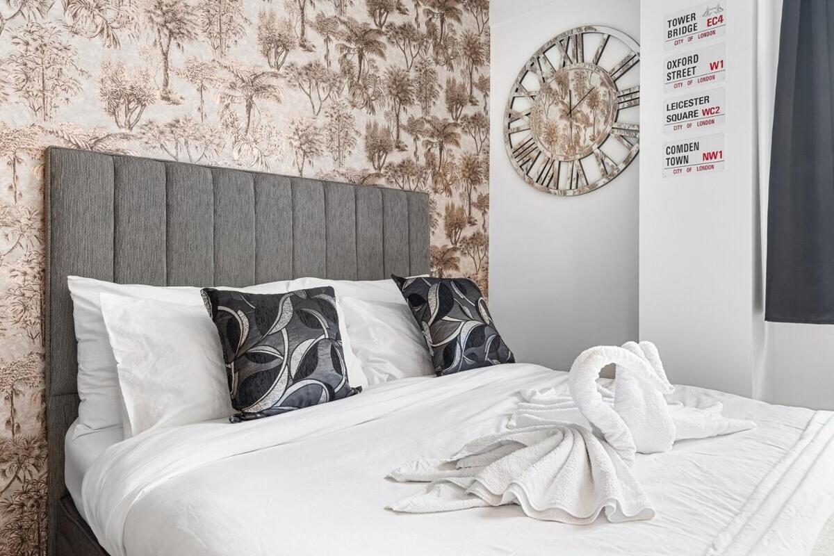 Central London Luxury, Relaxing Apartment! 2 Mins From Paddington Station! Habitación foto